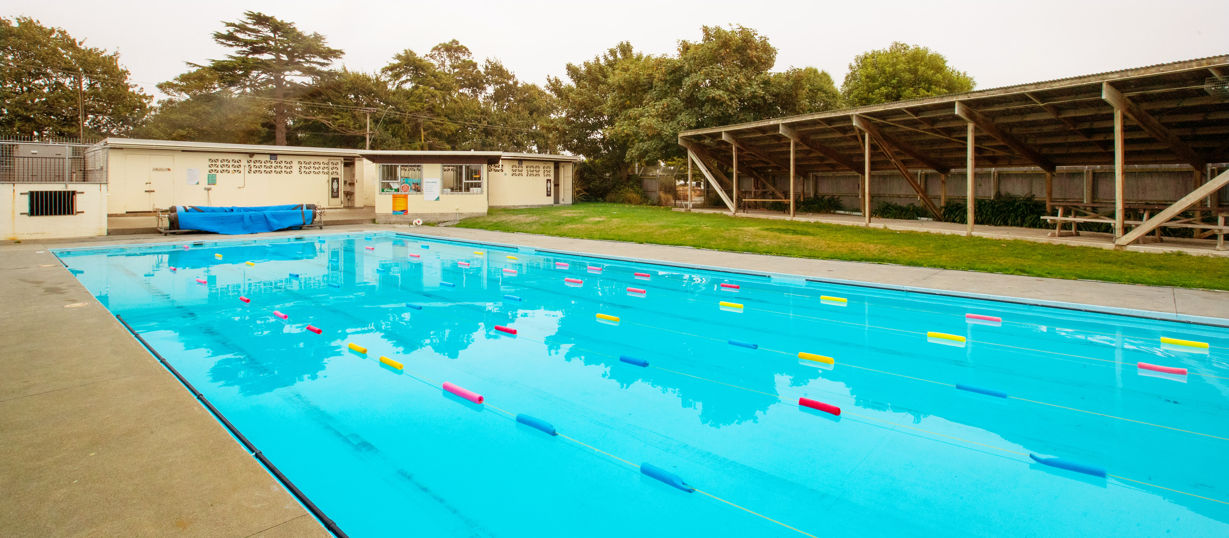 The lane pool at Templeton Summer Pool. 
