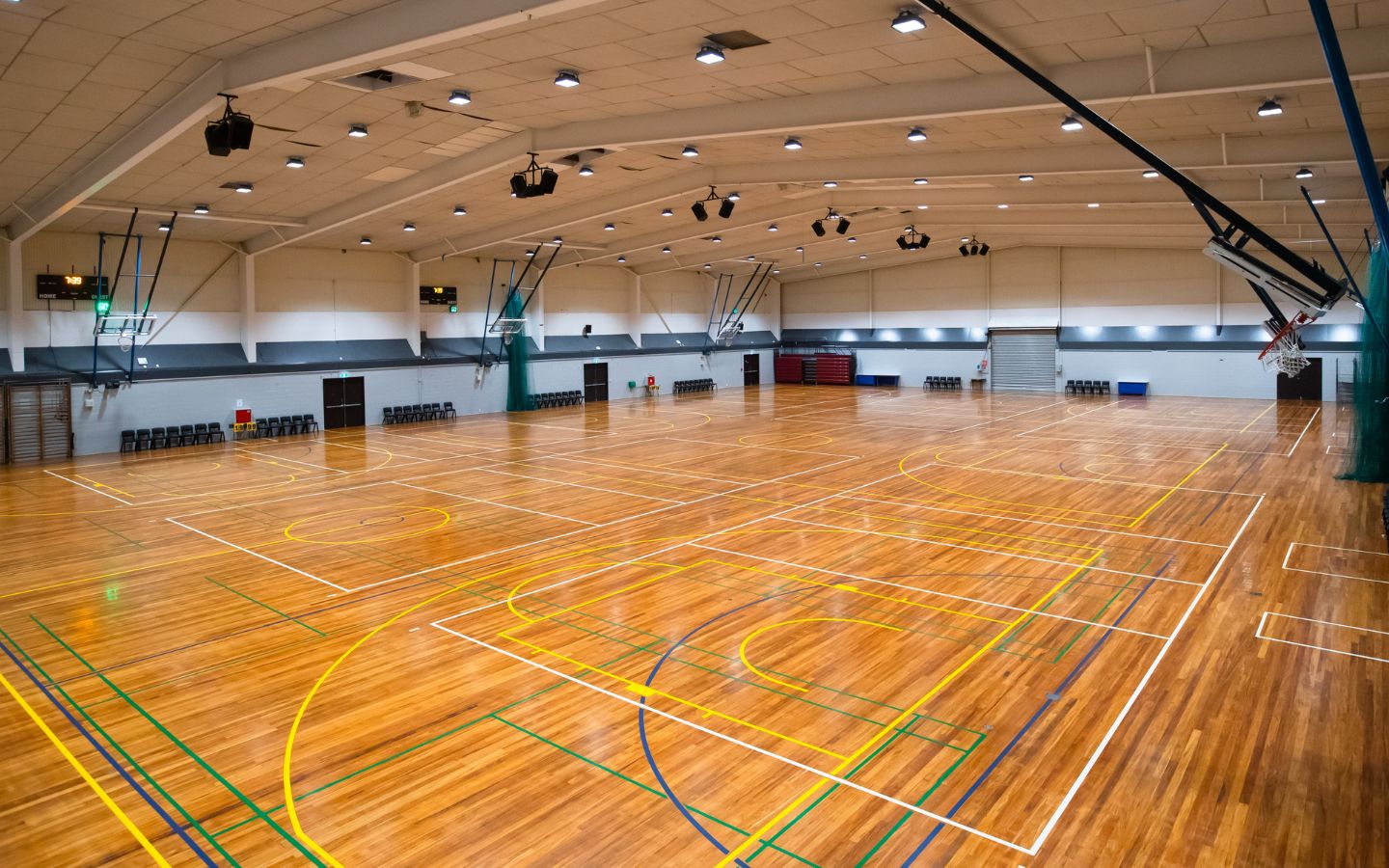 Pioneer Court at Pioneer Recreation and Sport Centre.